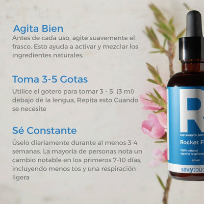 Suplemento natural para mejorar tu respiración